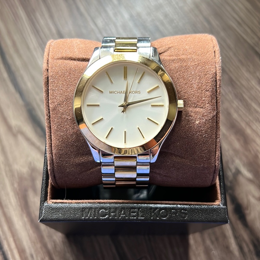Michael Kors Two Toned watch